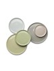 DEGRENNE 4 Plates La Vaisselle de l'ECONOME - 4 colors 3 sizes