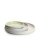 DEGRENNE 4 Plates La Vaisselle de l'ECONOME - 4 colors 3 sizes
