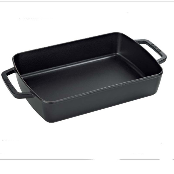 Plat empilable 30x20cm Staub - 2 coloris
