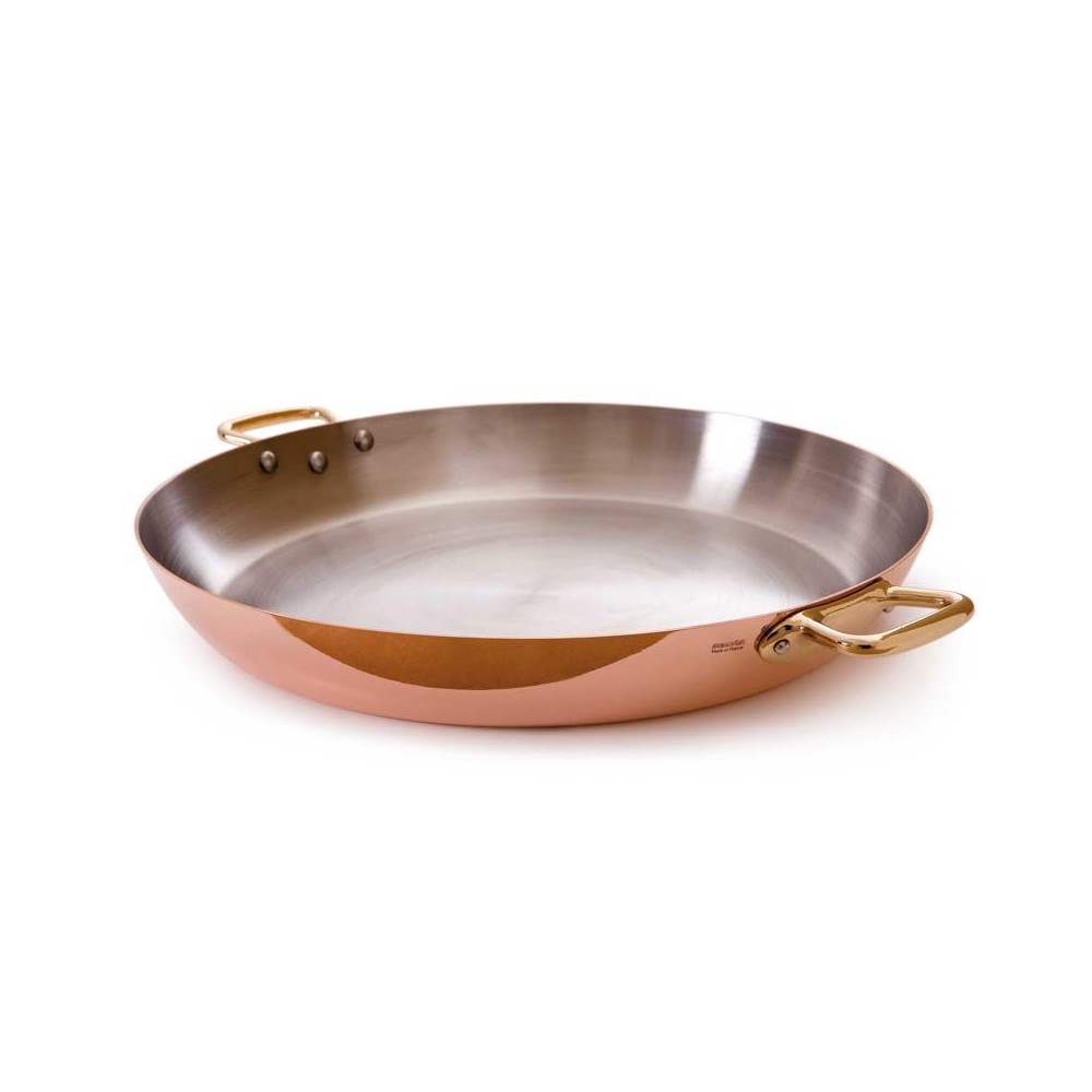 Mauviel Plat Paella Cuivre M'150b Bronze