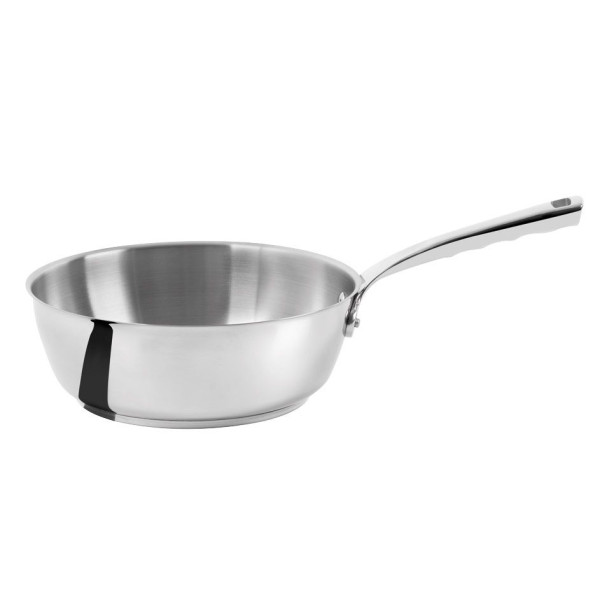 De Buyer Milady stainless steel sauté pan 24cm