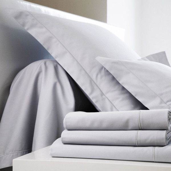 Blanc des Vosges UNI Satin bed set - 9 colors