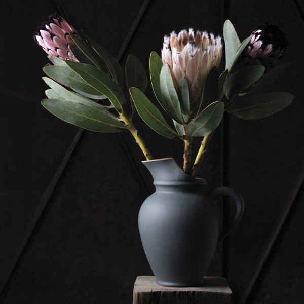 Digoin stoneware vase cider pint