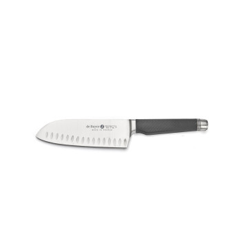 Homgeek Chef Knife & Santoku Knife Set with Storage Case 2 Piece Gift Set, Silver