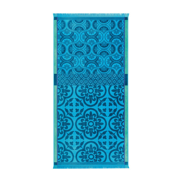 Beach towel Santorini Le Jacquard français