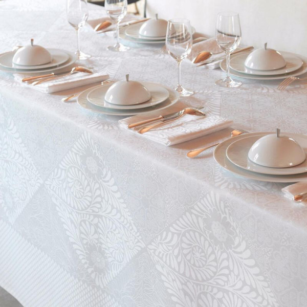 4 serviettes de table Le Jacquard Français Bosphore