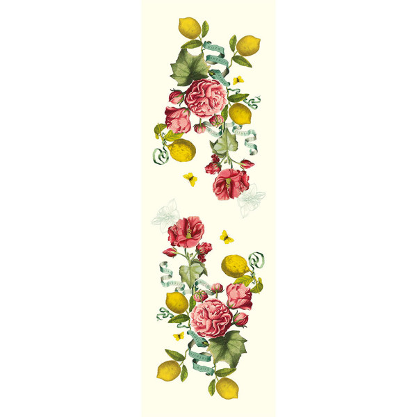 Chemin de table Garnier Thiebaut Citrons de Menton