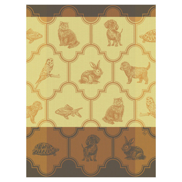 Torchon LE JACQUARD FRANCAIS Nos Acolytes en coton - 3 coloris