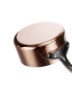 Set of 3 Baumalu tinned copper saucepans