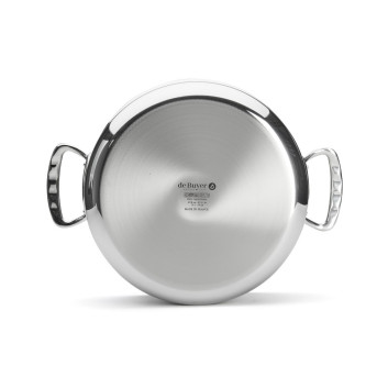 De Buyer Affinity stewpot stainless steel with lid - 4 sizes