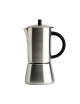 Italian coffee maker Palermo Cristel brushed stainless steel - 2 sizes