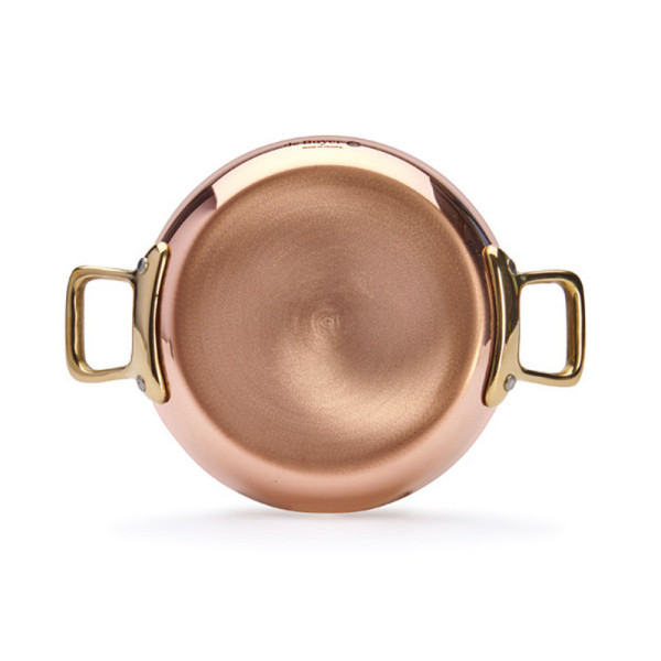 Plat à four rond Inocuivre De Buyer cuivre-inox laiton - 4 tailles
