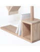 Drugeot Manufacture Pêcheur bookcase in solid oak