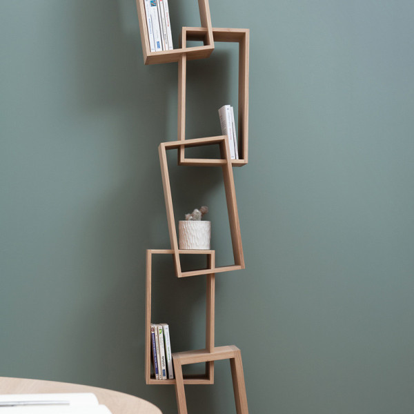 Drugeot Manufacture Kao oak bookcase - 3 models