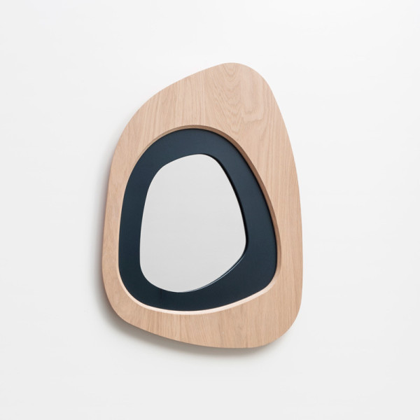 Drugeot Manufacture Galet Mirror solid oak - 14 colors
