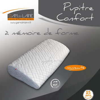 Traversin Pupitre Latex - 120 cm - Traversin latex - Confort ferme
