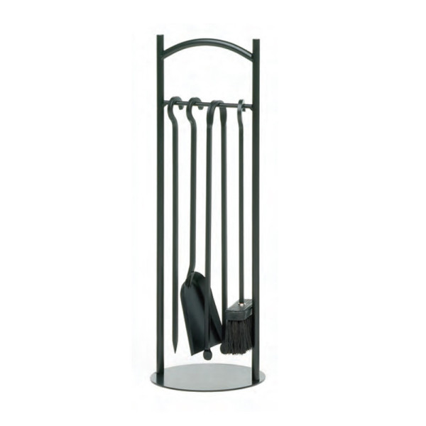 Serviteur de cheminée Reignoux h.63cm en métal - 2 coloris
