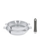 Cristel Mutine 2-piece set of removable high pans 24 28cm