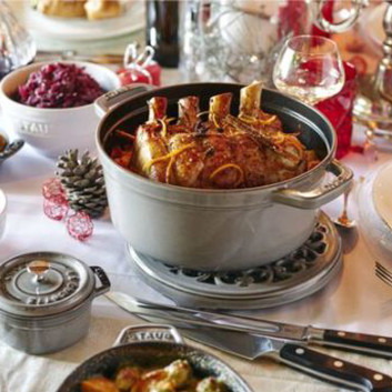 Staub 2 quart Stewpot is the Perfect size pot to prepare your meals