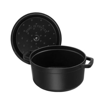  STAUB Cast Iron Frying Pan, Grey, 34 cm: Home & Kitchen