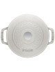 Staub patterned cocotte casserole dish - 2 colors 2 sizes