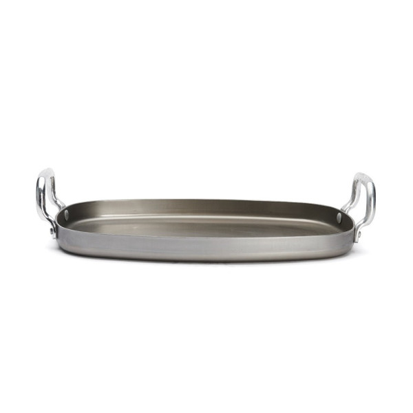 De Buyer Mineral B Smooth Steel Grill