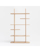 Drugeot Manufacture Tehème Double Bookcase solid oak