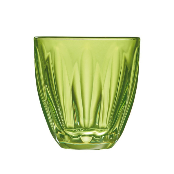 LA ROCHERE Set of 4 Lily water glasses colored tumblers