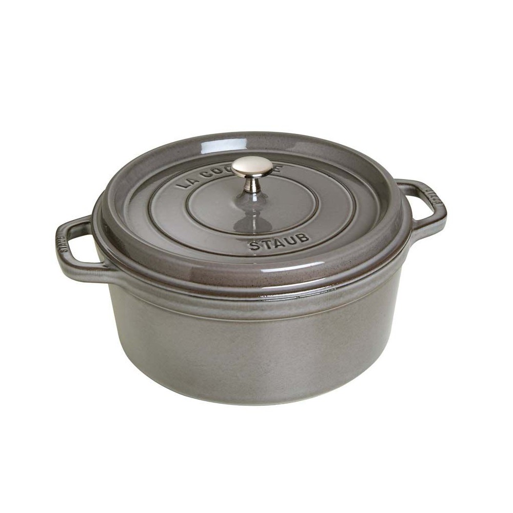 Staub - Cast iron cocotte with basket for steaming cm. 24 - induction