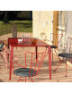 Table CARRIER Valence 160x90cm - 32 coloris 3 hauteurs