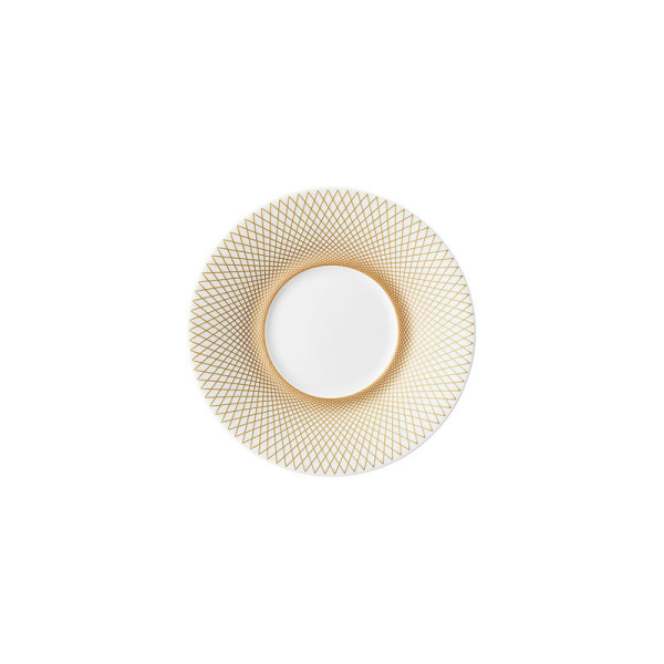 DEGRENNE 6 saucers Classic gold graphic - 3 sizes