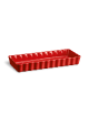 Plat à tarte moule rectangulaire EMILE HENRY - 6 coloris 2 tailles