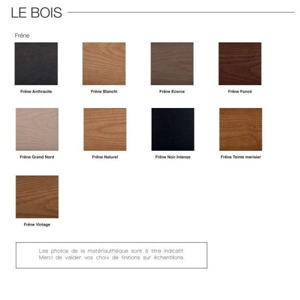 Dasras Eden chair in oak, walnut or ash wood - 19 finishes