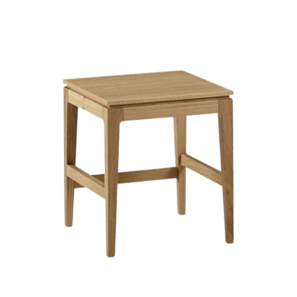 Dasras Buzz stool in oak or walnut wood - 10 finishes 3 heights