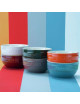 Staub Set of 6 Arc-en-ciel ceramic bowls 12cm