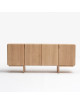 DRUGEOT MANUFACTURE 4-Door Sideboard, Solid Oak - 2 Finishes