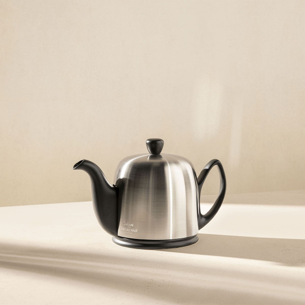 Théière Salam Degrenne Inox Noir 8 tasses