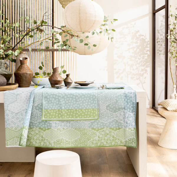 LE JACQUARD FRANCAIS Wagara Tablecloth Cotton - 3 Colors, 3 Sizes