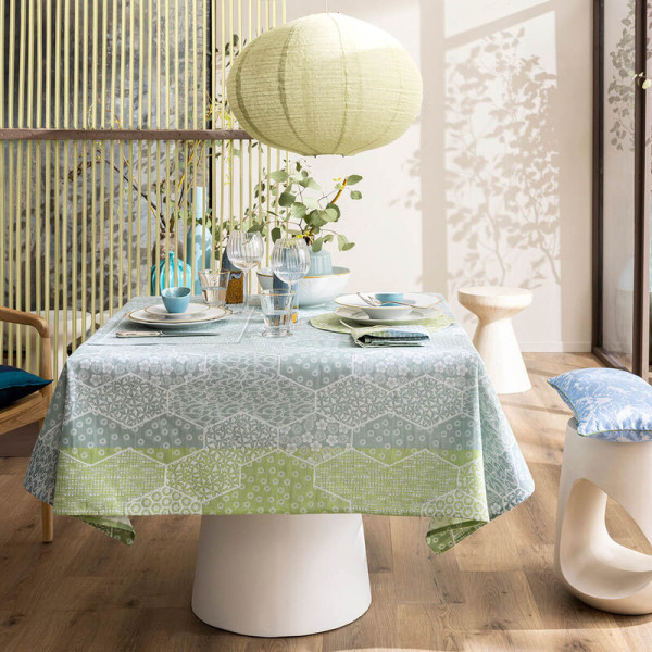 LE JACQUARD FRANCAIS Wagara Tablecloth Cotton - 3 Colors, 3 Sizes