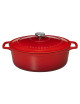 CHASSEUR Oval Cast Iron Cocotte Dish 31cm - 2 Colors