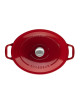 CHASSEUR Oval Cast Iron Cocotte Dish 31cm - 2 Colors