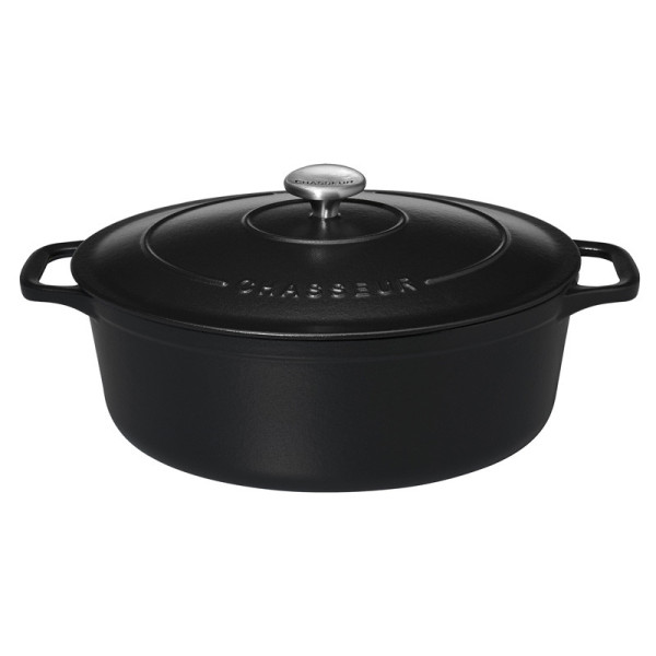 CHASSEUR Oval Cast Iron Cocotte Dish 27cm - 2 Colors