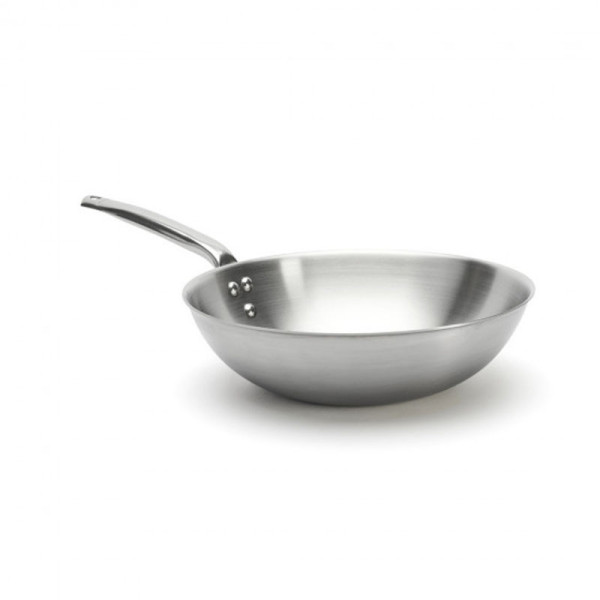 DE BUYER Alchimy 28cm Stainless Steel Wok