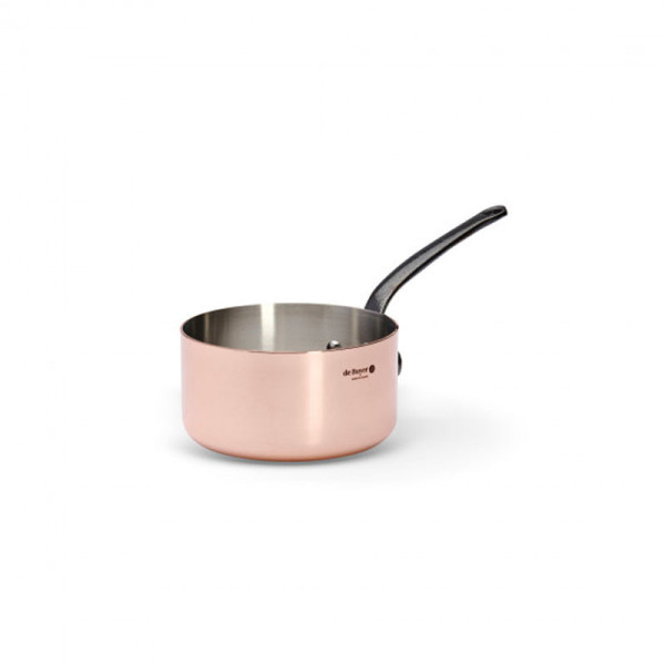 DE BUYER Inocuivre Copper Saucepan with Cast Iron Handle - 5 Sizes