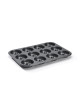 DE BUYER Non-Stick Steel 12-Mini Savarin Pan