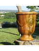 Anduze Planter flamed enamelled  Tradition - 4 sizes