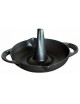 STAUB Enameled Cast Iron Roaster 24cm Matte Black