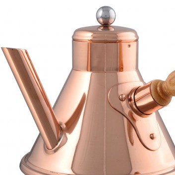 mauviel copper teapot