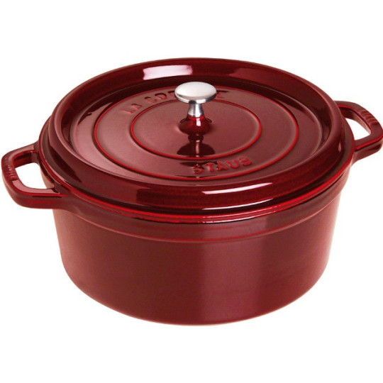 STAUB 28cm Cast Iron Cocotte - 7 Colors