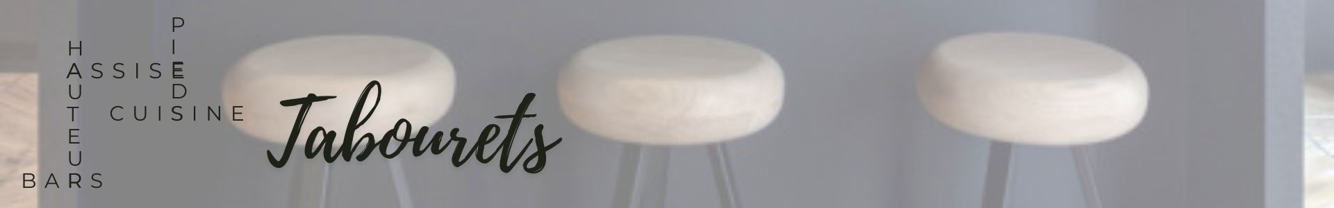 Tabouret de bar pour professionnels - Made in France | Comptoir des industries